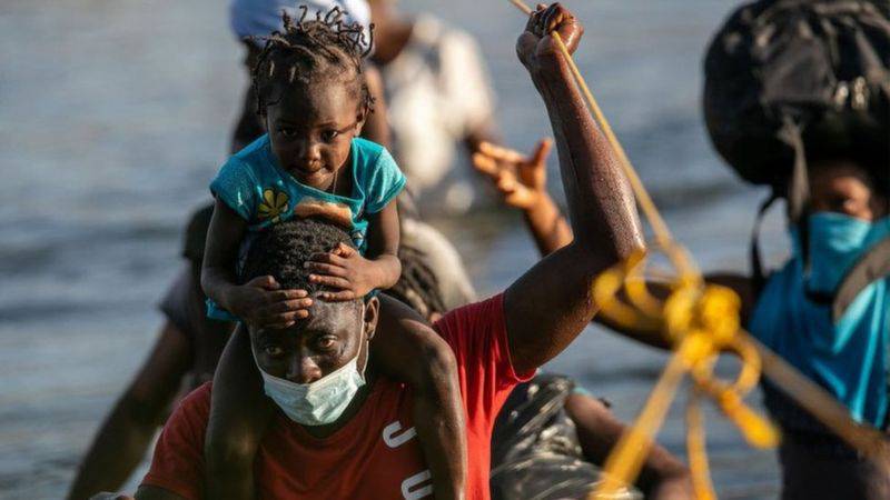 Inmigracion, Haiti, frontera, migrantes 